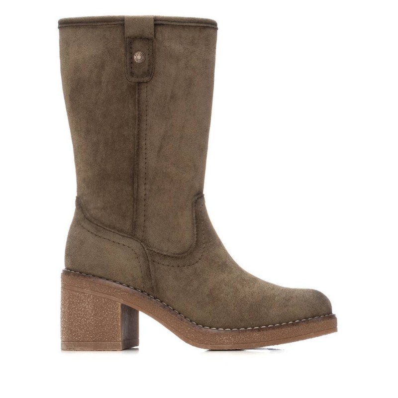Botín de mujer REFRESH 173040 Kaki