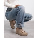 Zapato de mujer REFRESH 173073 Taupe