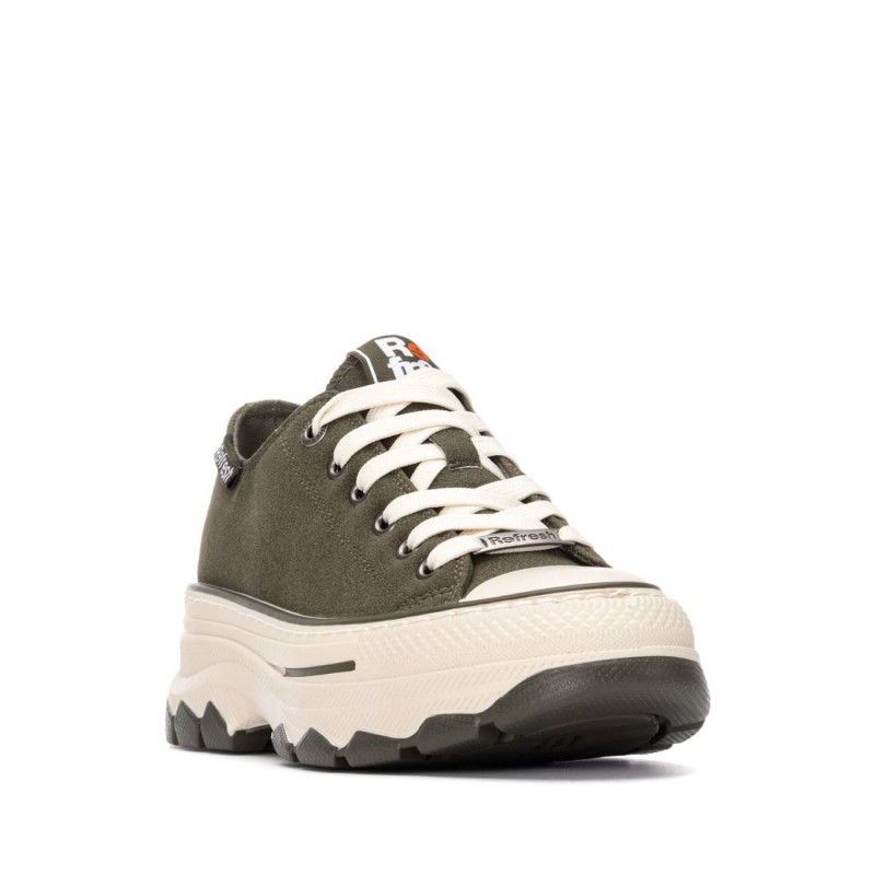 Zapato de mujer REFRESH 173079 Kaki