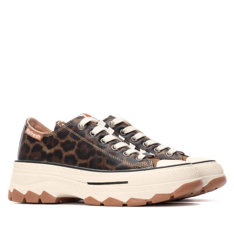 Zapato de mujer REFRESH 173079 Leopardo