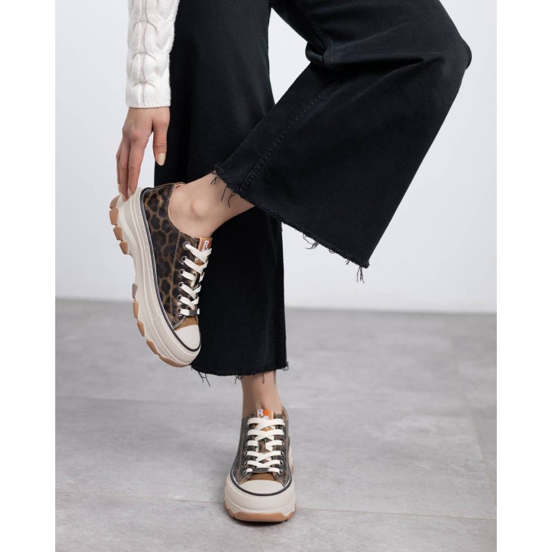 Zapato de mujer REFRESH 173079 Leopardo