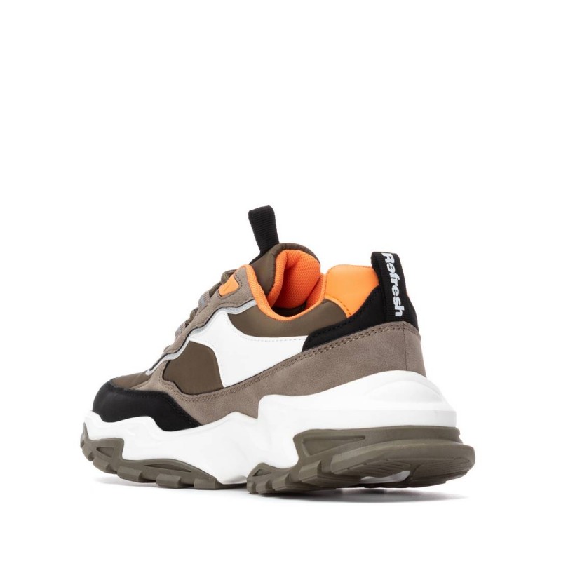 Zapato de mujer REFRESH 173104 Kaki