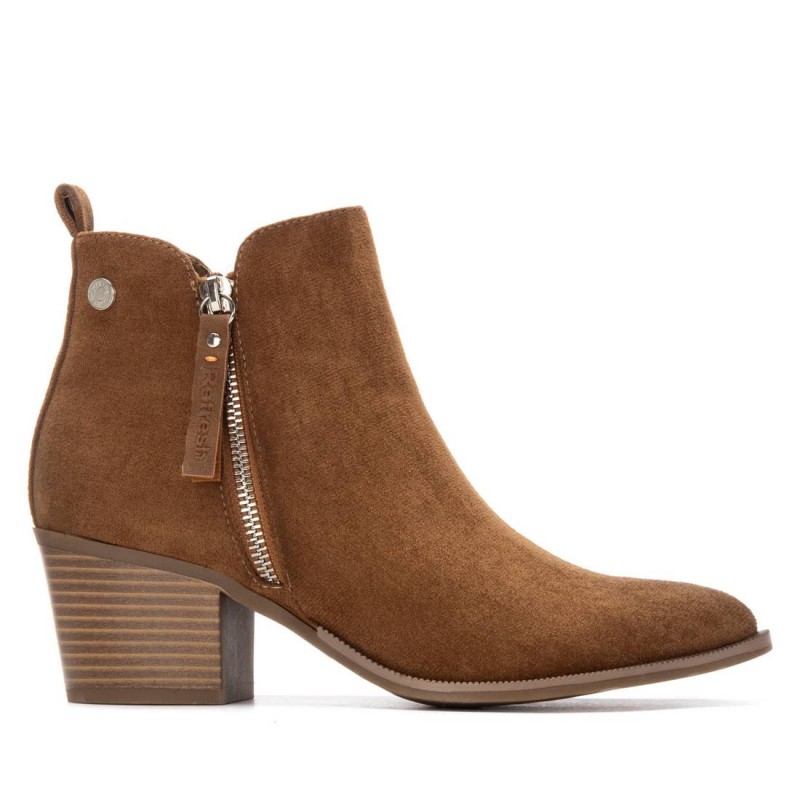 Botín de mujer REFRESH 173180 Camel