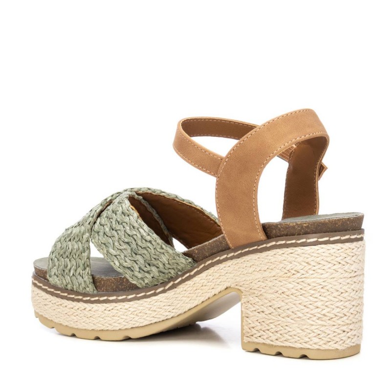 Sandalia de mujer REFRESH 172637 Kaki