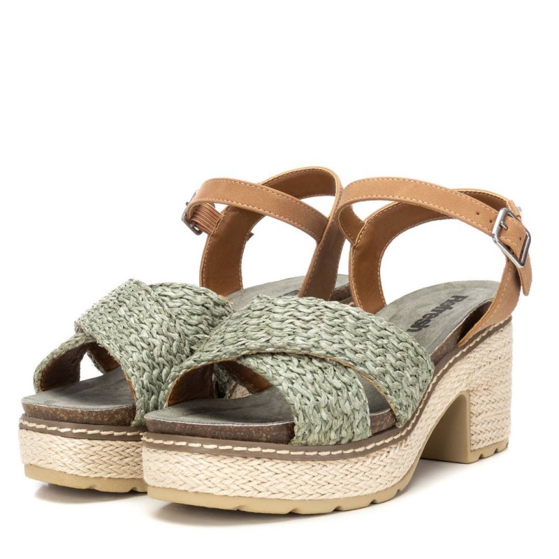 Sandalia de mujer REFRESH 172637 Kaki