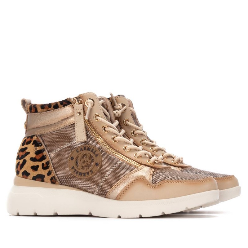 Botín de mujer CARMELA 162514 Beige