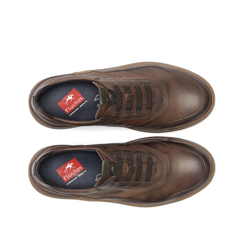 Zapatos de Sport Hombre Fluchos F2040 Marron