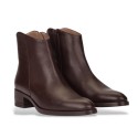 Botines de tacón Mujer Wonders D1801 Marron