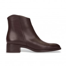 Botines de tacón Mujer Wonders D1801 Marron