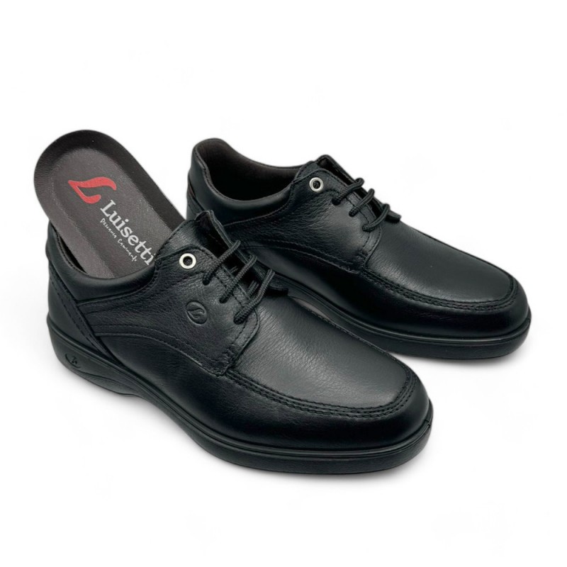 Zapatos de Sport Hombre Luisetti 37704 Negro