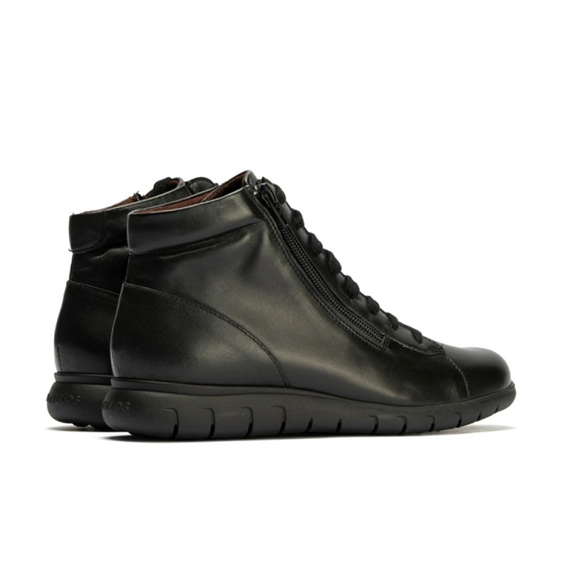 Botines Planos Mujer Pitillos 20214 Negro