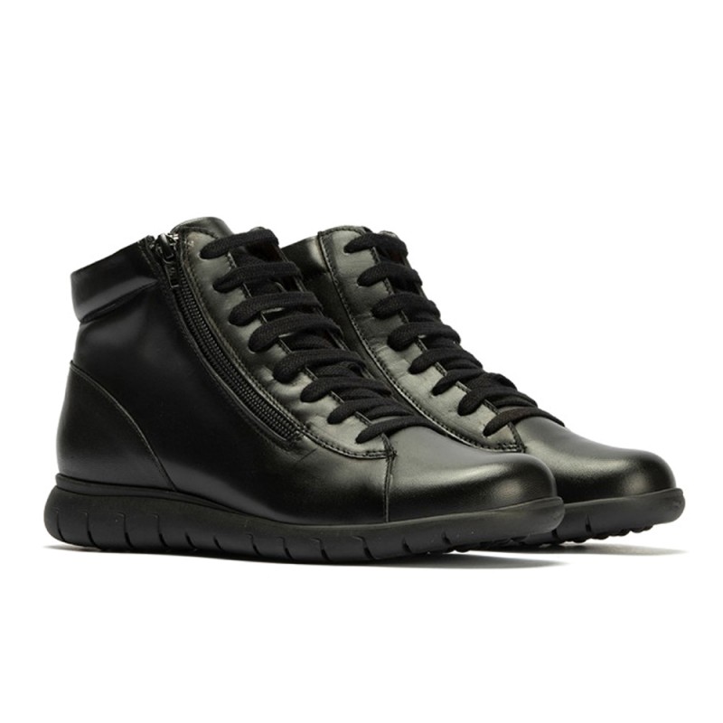 Botines Planos Mujer Pitillos 20214 Negro