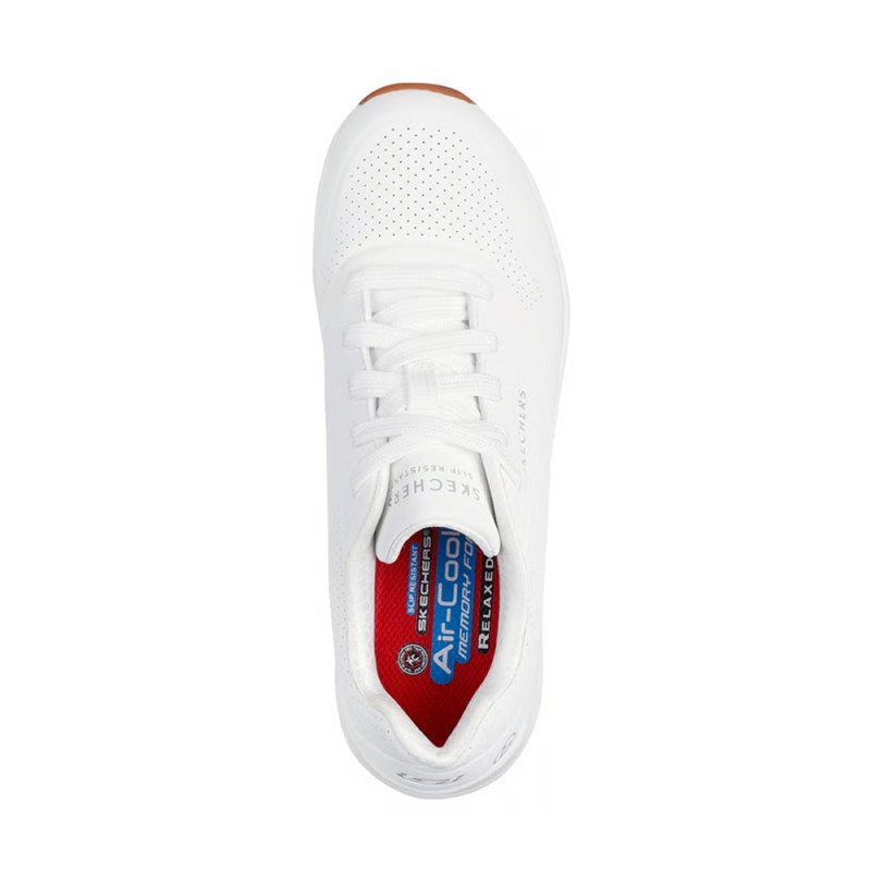 Sneakers Mujer Skechers Work Uno Sr Blanco