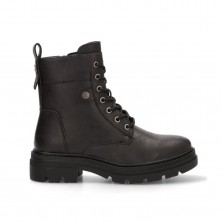Botines Planos Mujer Refresh 173017 Negro