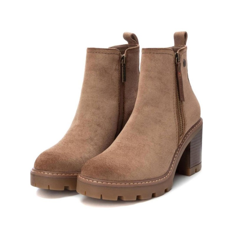 Botines de tacón Mujer Refresh 172125 Taupe