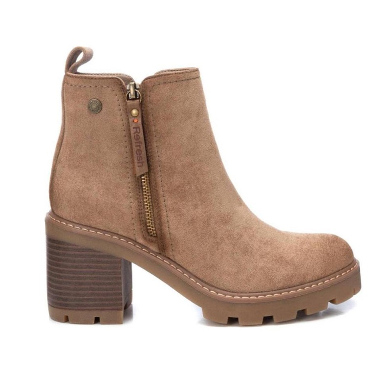 Botines de tacón Mujer Refresh 172125 Taupe
