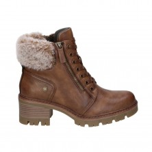 Botines de tacón Mujer Refresh 172911 Camel