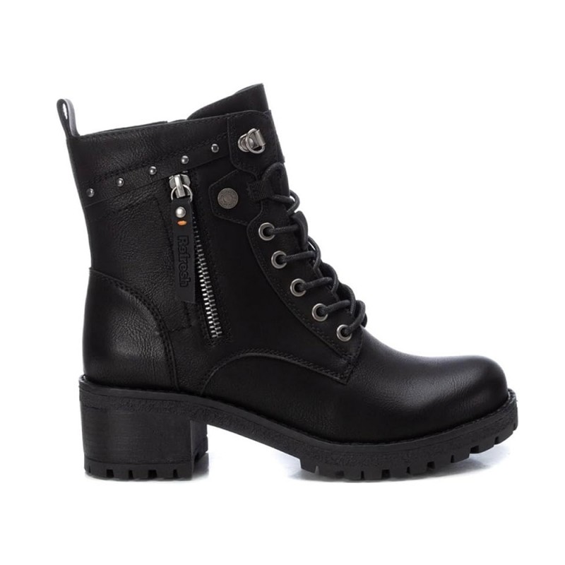 Botines de tacón Mujer Refresh 172241 Negro