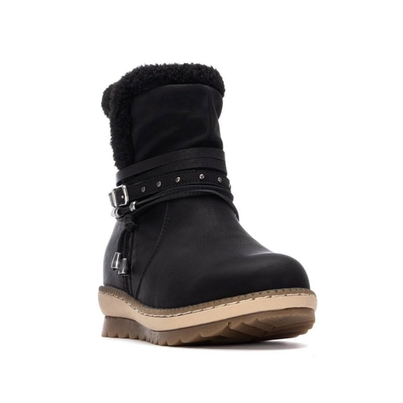 Botines Planos Mujer Refresh 173250 Negro