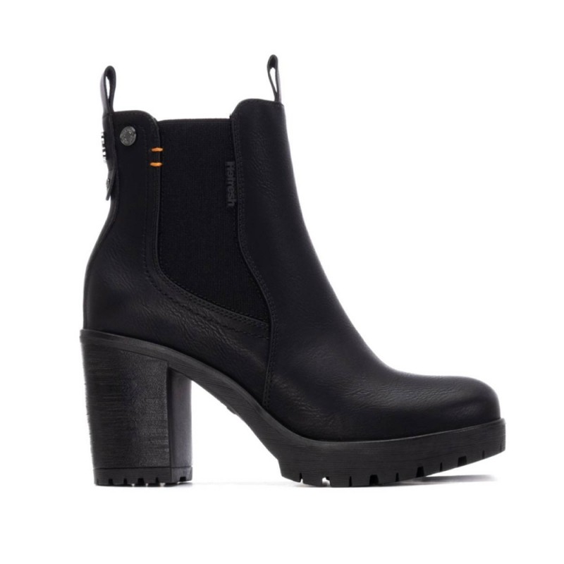 Botines de tacón Mujer Refresh 173200 Negro