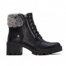 Botines de tacón Mujer Refresh 172911 Negro