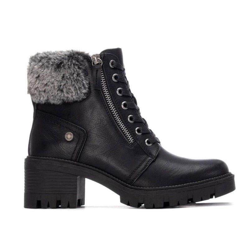 Botines de tacón Mujer Refresh 172911 Negro