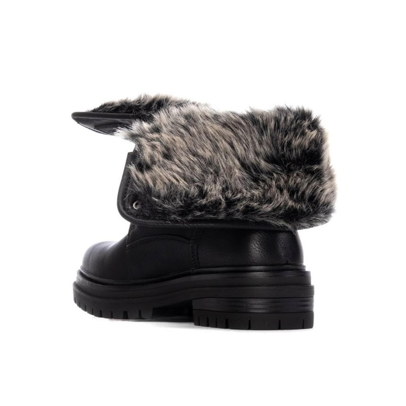 Botines Planos Mujer Refresh 172920 Negro