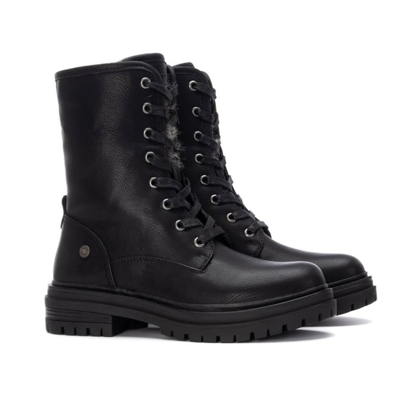 Botines Planos Mujer Refresh 172920 Negro