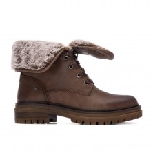 Botines Planos Mujer Refresh 172920 Taupe