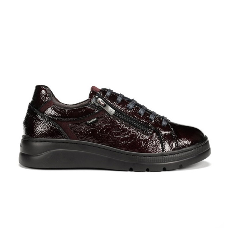 Zapatos de Sport Mujer Fluchos F1666 Burdeos