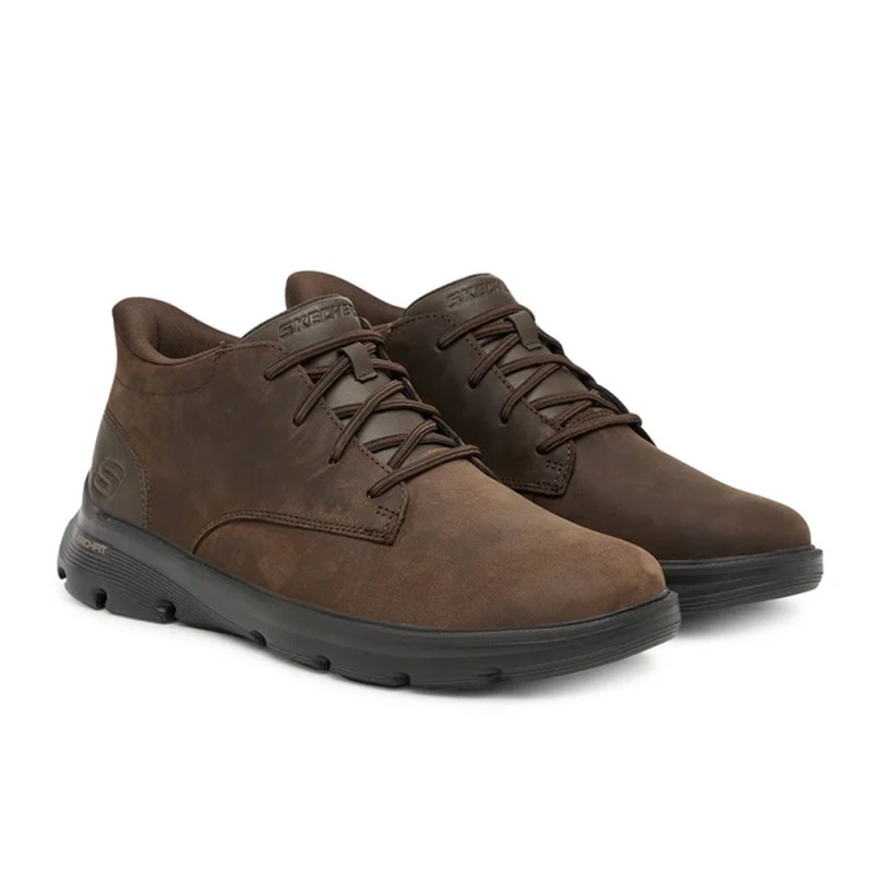Botas Hombre Skechers Arch Fit Garza - Ridley Marron
