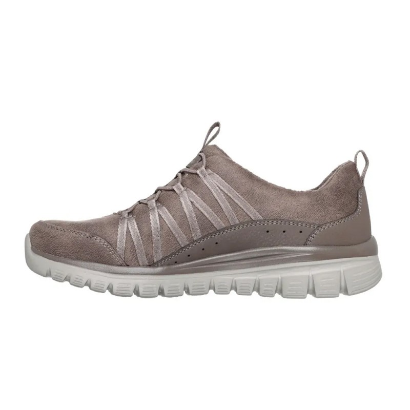 Sneakers Mujer Skechers Graceful-cozy Hug Taupe