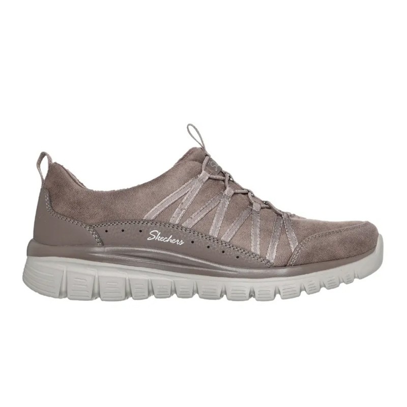 Sneakers Mujer Skechers Graceful-cozy Hug Taupe
