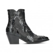 Botines de tacón Mujer Noa Harmon Miranda Negro