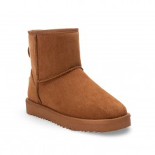 Botines Planos Mujer Xti 144444 Camel
