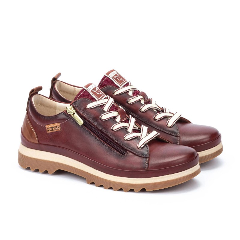 Zapatos de Sport Mujer Pikolinos W3w-6979 Burdeos