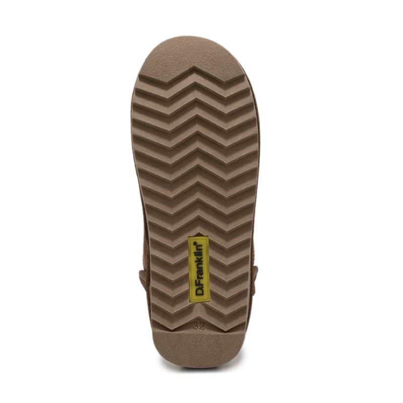 Botines Planos Mujer D.franklin Dfsh370021 Taupe