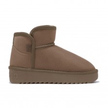 Botines Planos Mujer D.franklin Dfsh370021 Taupe