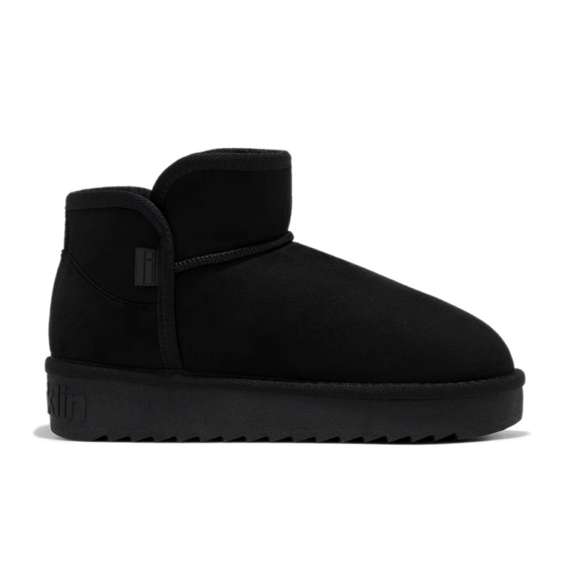 Botines Planos Mujer D.franklin Dfsh370021 Negro