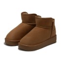 Botines Planos Mujer D.franklin Dfsh370021 Cuero
