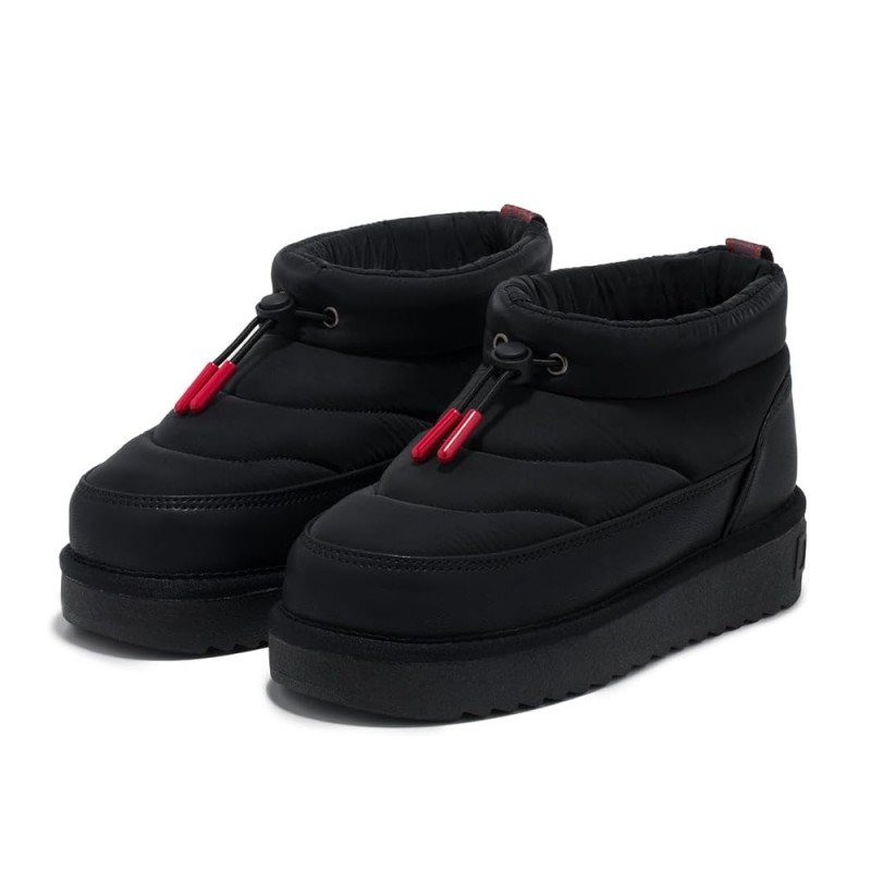 Botines Planos Mujer D.franklin Dfsh370016 Negro