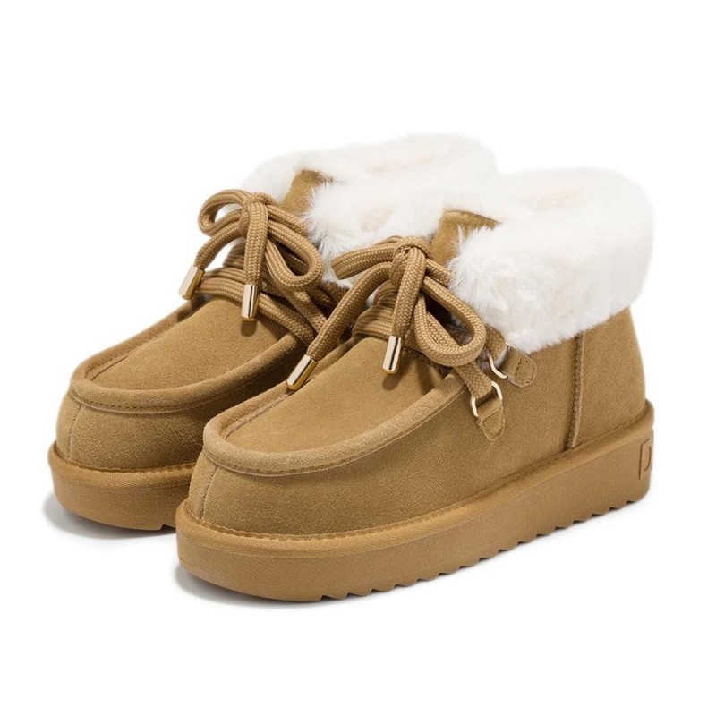 Botines Planos Mujer D.franklin Dfsh375006 Cuero