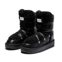 Botines Planos Mujer D.franklin Dfsh370004 Negro