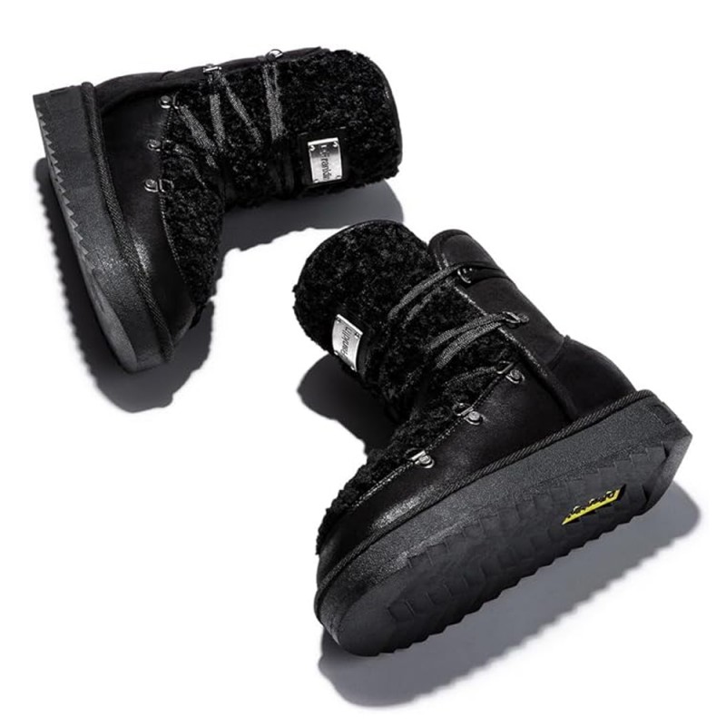 Botines Planos Mujer D.franklin Dfsh370004 Negro