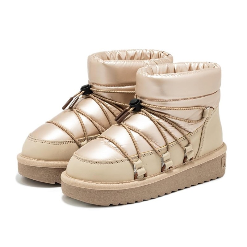 Botines Planos Mujer D.franklin Dfsh370020 Beig