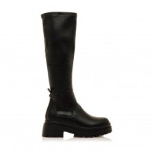 Botas Planas Mujer Mustang 54607 Negro