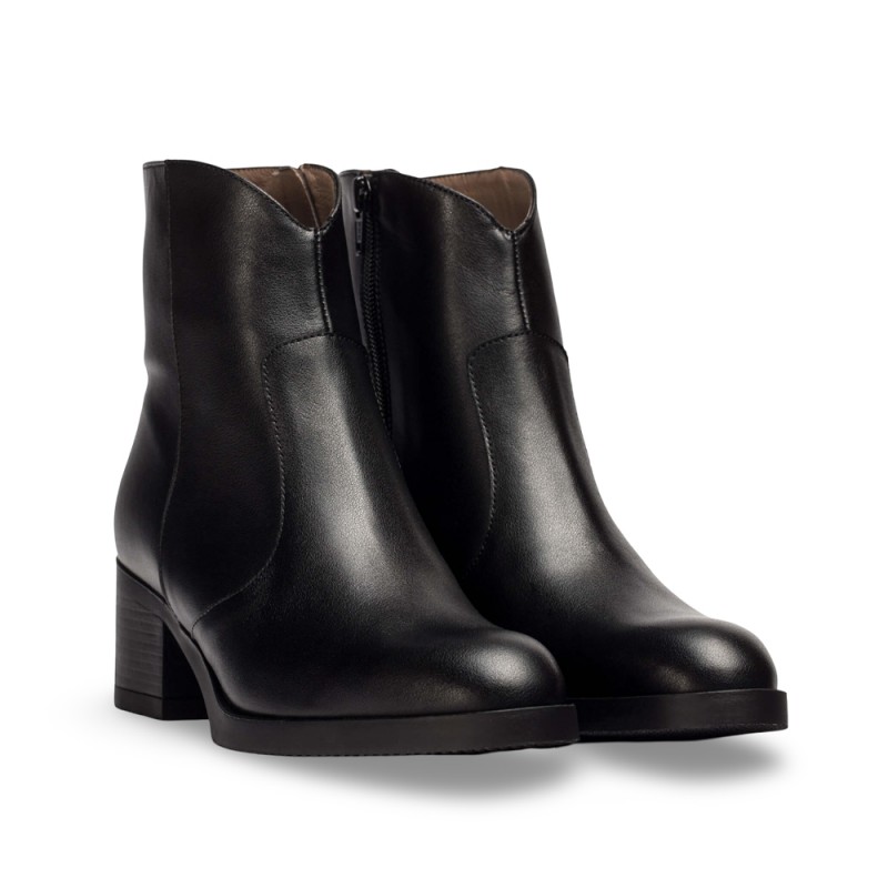 Botines de tacón Mujer Wonders 6253 Negro
