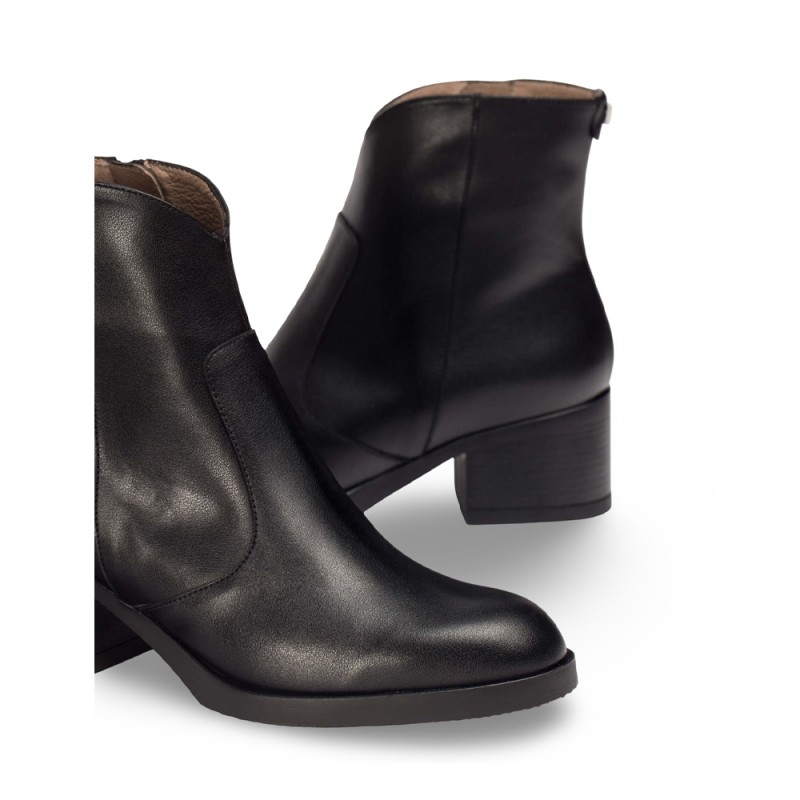 Botines de tacón Mujer Wonders 6253 Negro