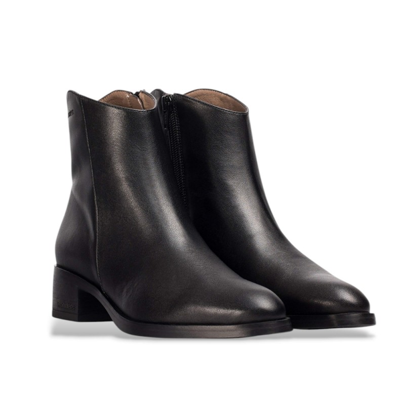 Botines de tacón Mujer Wonders D1801 Negro