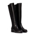 Botas Planas Mujer Wonders 54100 Negro